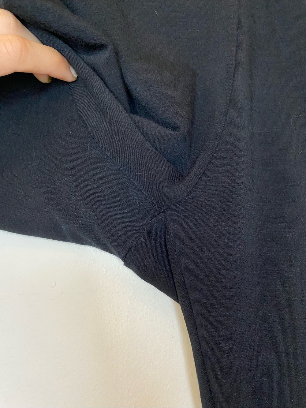 WOOLX Stella Merino Wool Base Layer Leggings Black Sz Medium - Picture 7 of 10